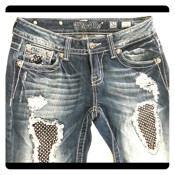 Miss Me jeans - stretchy size 26 boot cut - Picture 1 of 7